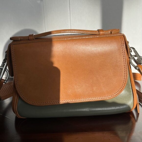Rare Piccolo in Milano leather shoulder bag. - Picture 2 of 5